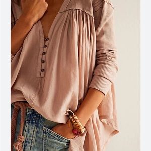 We The Free Blush Tunic Top